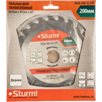 Диск пильный по дереву (200х32 мм; 24T) Sturm 9020-200-32-24T