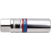 Свечная шестигранная головка 3/8", 16мм, магнитный фиксатор KING TONY 366516