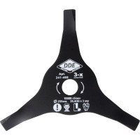 Диск AIR-CUT (255х25.4/20 мм; 3-х лопастной) для триммеров DDE 241-468