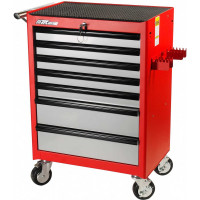 Инструментальная тележка с набором инструментов 7 секций 344 предмета JTC-3931+344