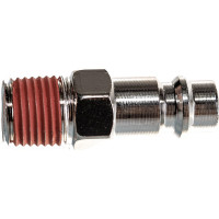 Быстросъемный соединитель JTC 1/4" внешн. резьба (европейский стандарт, тип БРС папа) JTC-D20PMA