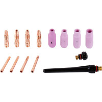 Горелка сварочная (4 м; DX50) для TIG сварки Elitech руч.управ.подачи газа 0606.000800 172525