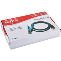 Кабель сварочный (3 м; DX50; 25 кв мм; зажим на массу) Elitech 0606.000400 172521