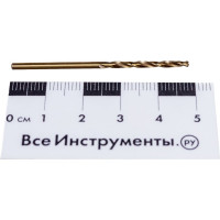 Сверло по металлу HSSE-Co5 DIN 338 (2х49х24 мм) Ruko 215020