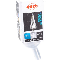 Ступенчатое сверло №2 (4-30 мм) RUKO 101052