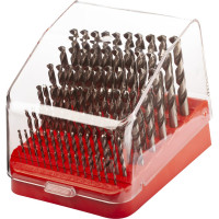 Набор сверл по металлу (1.0-10 мм) 91 шт. RUKO 214223