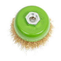 Щётка для УШМ проволочная чашка Дело Техники 75мм 274475