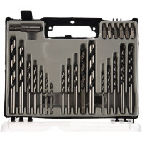 Набор сверл и бит (24 предмета) Энкор 19133