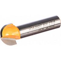 Фреза пазовая галтельная (12.7х10 мм; R 6.35 мм; хвостовик 8 мм) по дереву Энкор 9297