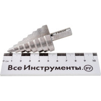 Сверло ступенчатое (6-32 мм; 8 ступеней; ход 4.5 мм) по металлу Энкор 21632