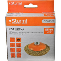 Корщетка-насадка для УШМ (115 мм; М14) Sturm 5240301