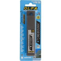 Сегментированные лезвия OLFA 18 мм, тефлоновое покрытие, 5 шт OL-LFB-5B