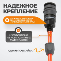 Композитное быстроразъёмное соединение (рапид-обжимная гайка 8х12 мм) WIEDERKRAFT WDK-840SP