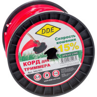 Корд триммерный (2.4 мм; 120 м; звезда) DDE 644-931