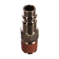 Пневматическое быстроразъемное соединение с наружной резьбой 1/4" G Hans 8513-2P