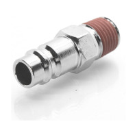 Пневматическое быстроразъемное соединение с наружной резьбой 1/4" G Hans 8513-2P