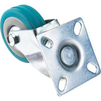 Колесо аппаратное поворотное Longway SCg 25 Поворотная колесная опора сер. рез. (120)