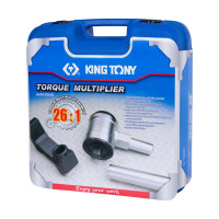 Ручной усилитель крутящего момента 173:4500 Нм, 1/2">1", мультипликатор KING TONY 34488-26