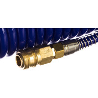 Шланг пневматический спиральный высокого давления (8х12 мм; 10 м; полиуретановый) МАСТАК 680-08110SQ