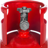 Баллон пропановый 5 л бытовой с вентилем ВБ-2 и воротником для переноски Спец СВ-БАЛ5Н