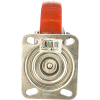 Колесо с нержавеющей вращающейся опорой и пластиной крепления (125 мм; 220 кг; INOX) Tellure rota 604403