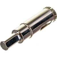 Коронка алмазная по керамике и кафелю с центрирующим сверлом TRIO-DIAMOND 18 мм 400018