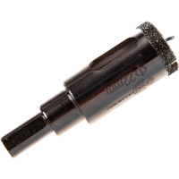 Коронка алмазная по керамике и кафелю с центрирующим сверлом TRIO-DIAMOND 22 мм 400022