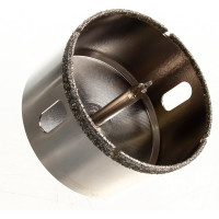 Коронка алмазная по керамике и кафелю с центрирующим сверлом TRIO-DIAMOND 70 мм 400070