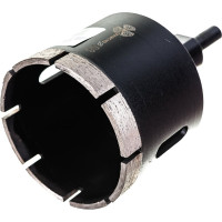 Коронка алмазная по керамограниту TRIO-DIAMOND 68 мм Grand Silver Welding GCB768