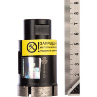 Коронка алмазная по керамограниту TRIO-DIAMOND 40 мм Grand Silver Welding GCB763