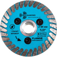 Диск алмазный отрезной TRIO-DIAMOND 65хm14 Flange Turbo FHQ442
