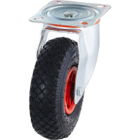 Колесо с вращающейся опорой и пластиной крепления (260 мм; 150 кг) Tellure rota 825702