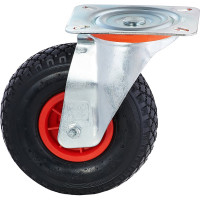 Колесо с вращающейся опорой и пластиной крепления (260 мм; 150 кг) Tellure rota 825702