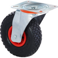 Колесо с вращающейся опорой и пластиной крепления (260 мм; 150 кг) Tellure rota 825702