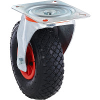 Колесо с вращающейся опорой и пластиной крепления (260 мм; 150 кг) Tellure rota 825702