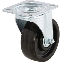 Колесо термостойкое поворотное Tellure rota d- 100мм, до 300С, шариковые термо подшипники, 677112