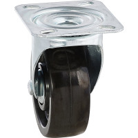 Колесо термостойкое поворотное Tellure rota d- 100мм, до 300С, шариковые термо подшипники, 677112