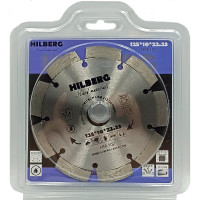 Диск алмазный отрезной Hilberg 125x22.23 Hard Materials Laser HM102