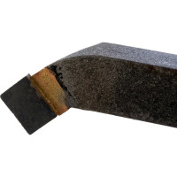 Резец проходной отогнутый (25х16х140 мм; ВК8) Техносталь 2102-0055 036223