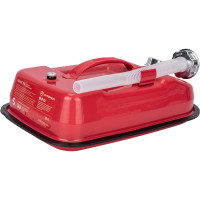 Горизонтальная стальная канистра для бензина 5 литров AUTOPROFI KAN-500 5L