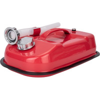 Горизонтальная стальная канистра для бензина 5 литров AUTOPROFI KAN-500 5L