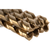 Сверло по металлу Профоснастка 9,9 мм HSS M2 TIN/135 DIN 338, 8 шт., №426 30202106