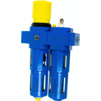 Фильтр-лубрикатор с регулятором давления и манометром (16 бар; 3150 л/мин; 1/2) HUBERTH RP208041