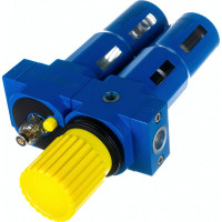 Фильтр-лубрикатор с регулятором давления и манометром (16 бар; 3150 л/мин; 1/2) HUBERTH RP208041