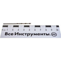 Сверло (2.1 мм; ц/х; Р6М5) ТехноСталь t116021