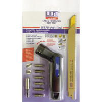 Набор на блистере: ручка+6 бит+магнитный держатель+3 полотна по дереву, металлу, резине WILPU 5061000000