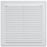 Решетка вентиляционная вытяжная (249х249 мм; белая) ERA 2525Р 233-027
