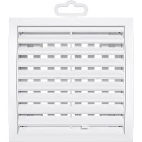 Решетка вентиляционная регулируемая (150х150 мм) ERA 1515РРП 86-691