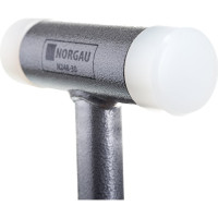 Молоток без отдачи NORGAU тип N248-30 со сменными бойками D-30 мм 075131030
