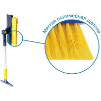 Телескопическая щетка с поворотной головкой 76-110 см Goodyear WB-08 GY000208